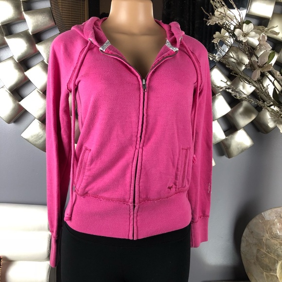 PINK Victoria’s Secret I ❤️ Pink Hoodie - Picture 2 of 8